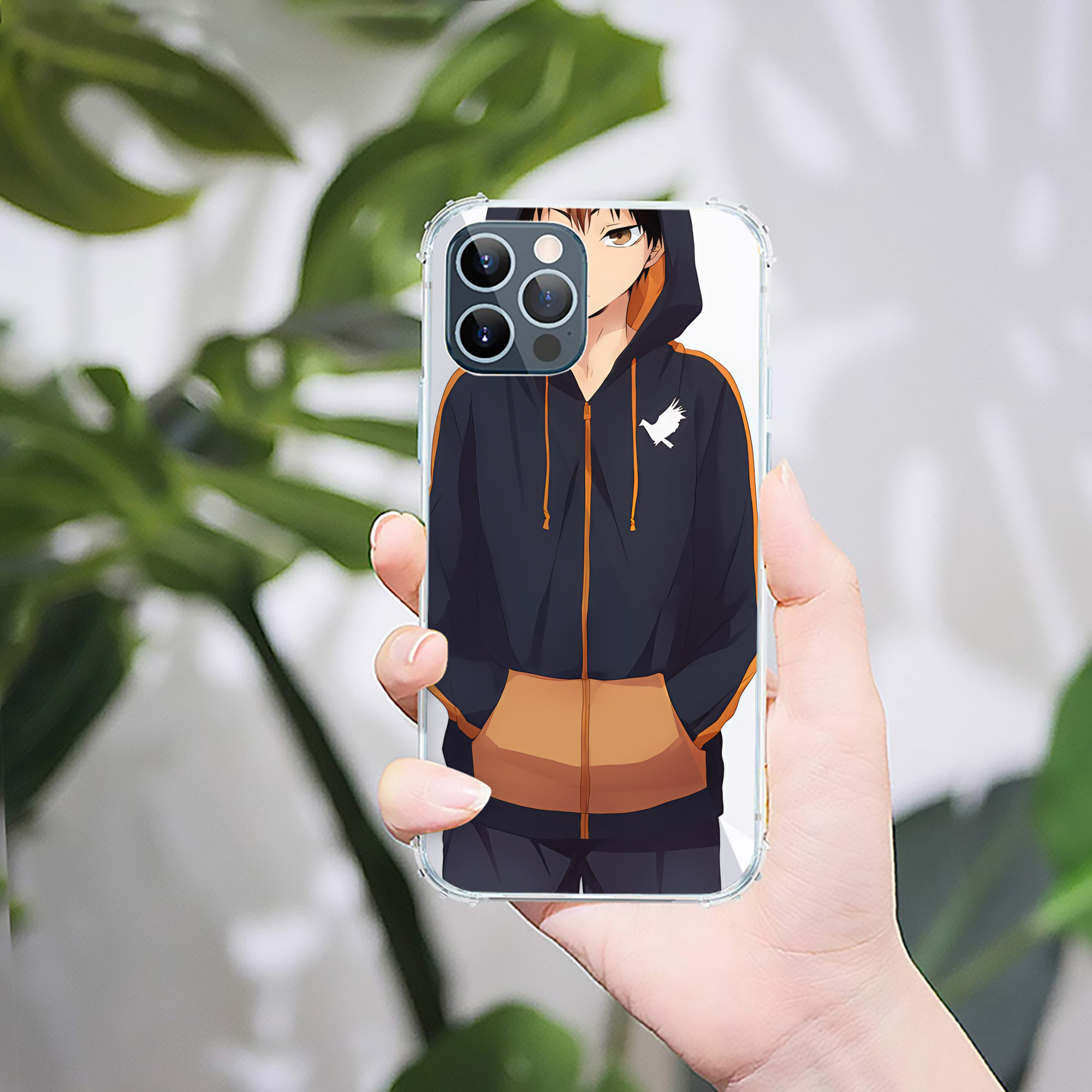 （画像用） ハイキュー!! Haikyu!! 【iPhone 12シリーズ対応】透明スマホケース（クリアソフトケース）